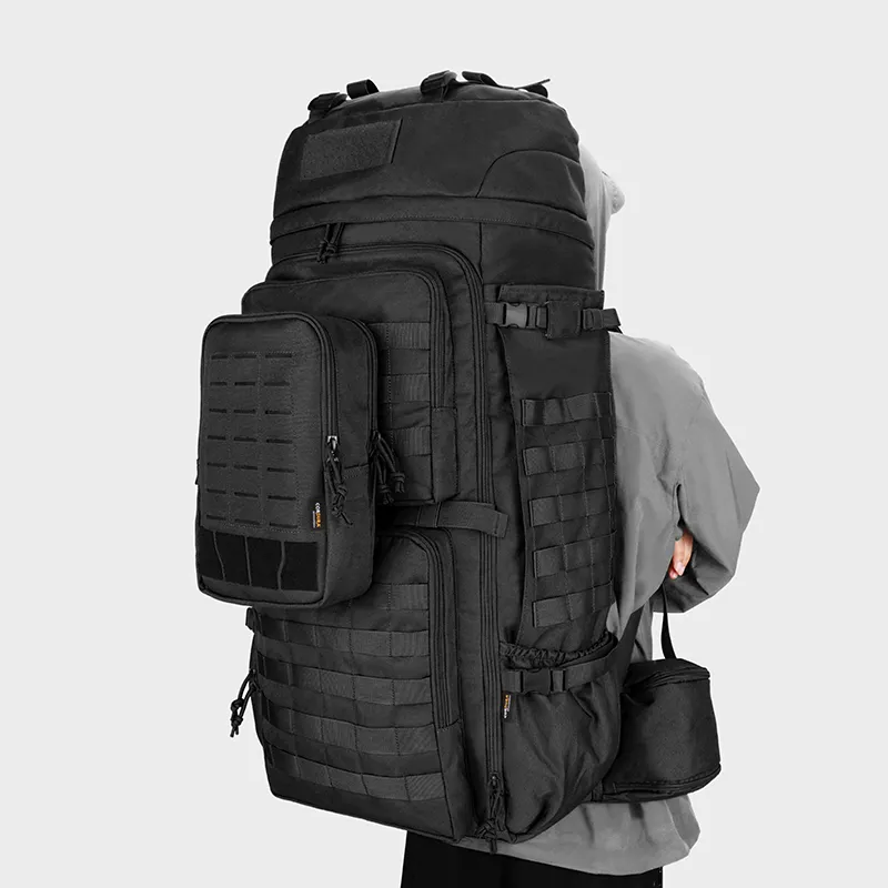 MARDINGTOP Nylon Storage Bag Unisex Khaki/Black-9