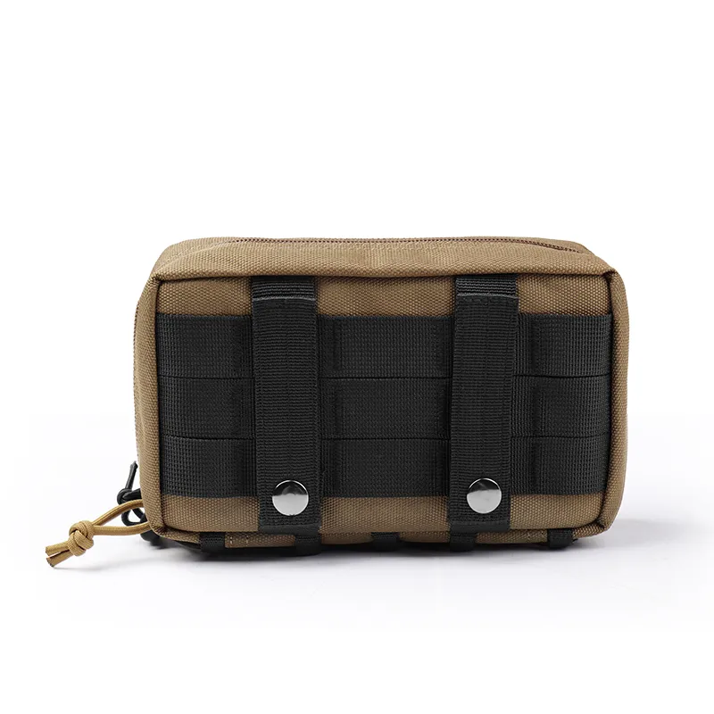 MARDINGTOP CORDURA Fabric MOLLE Expansion Accessories Side Bag Unisex Khaki/Black-2