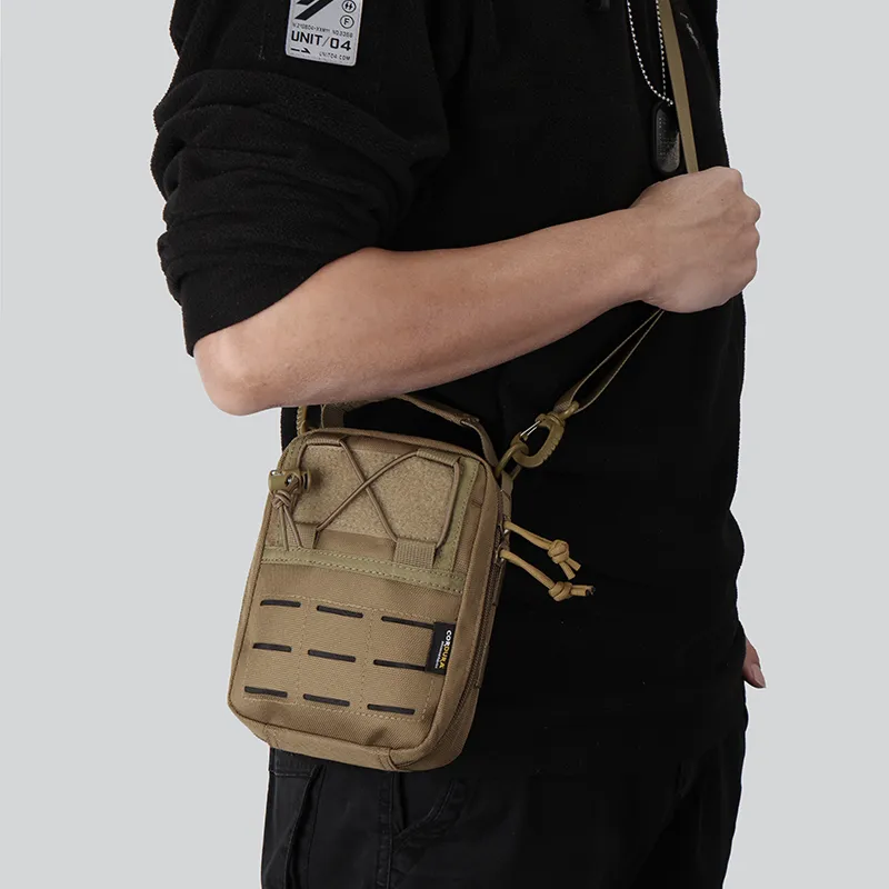 MARDINGTOP DuPont CORDURA Storage Bag Unisex Khaki/Black-4