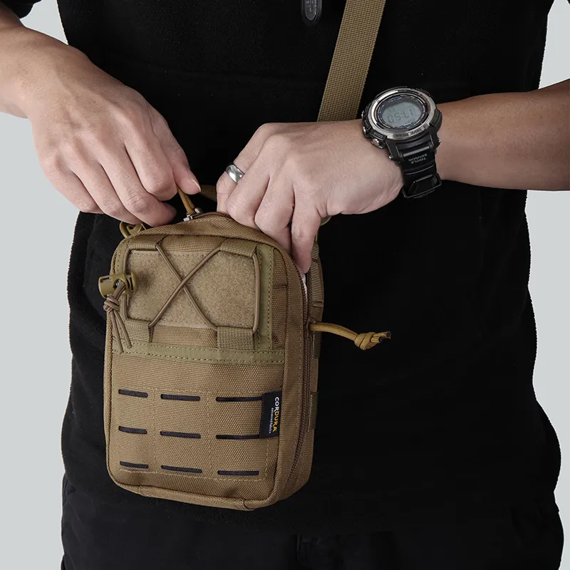 MARDINGTOP DuPont CORDURA Storage Bag Unisex Khaki/Black-3