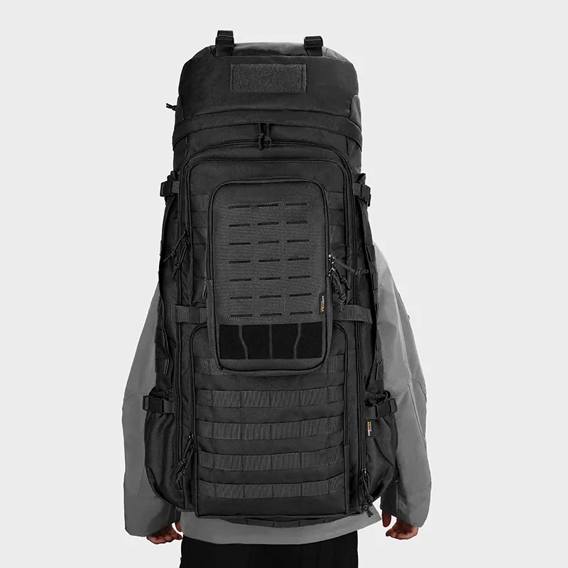 MARDINGTOP Nylon Storage Bag Unisex Khaki/Black-8