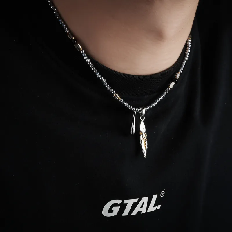 KwOnline Titanium Steel Necklaces Unisex-2