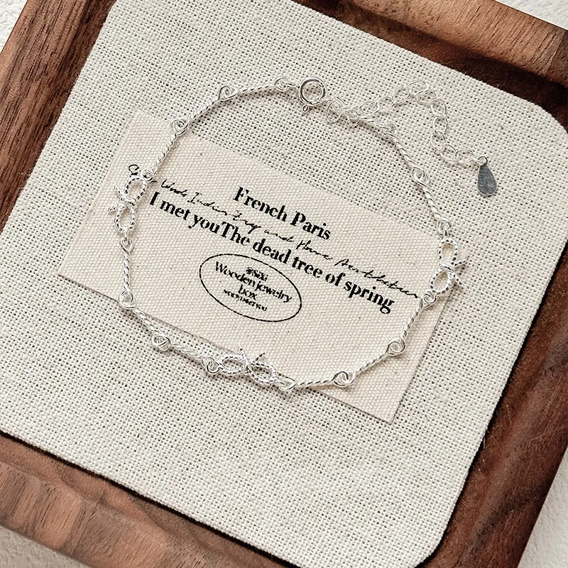 KwOnline 925 Sterling Silver Bracelets Women's-2