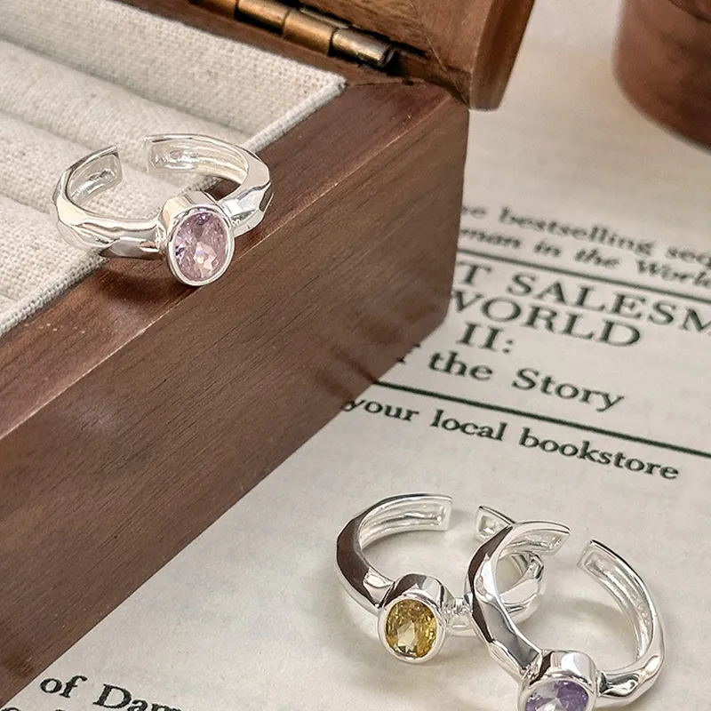 KwOnline S925 Silver Rings Women's-2
