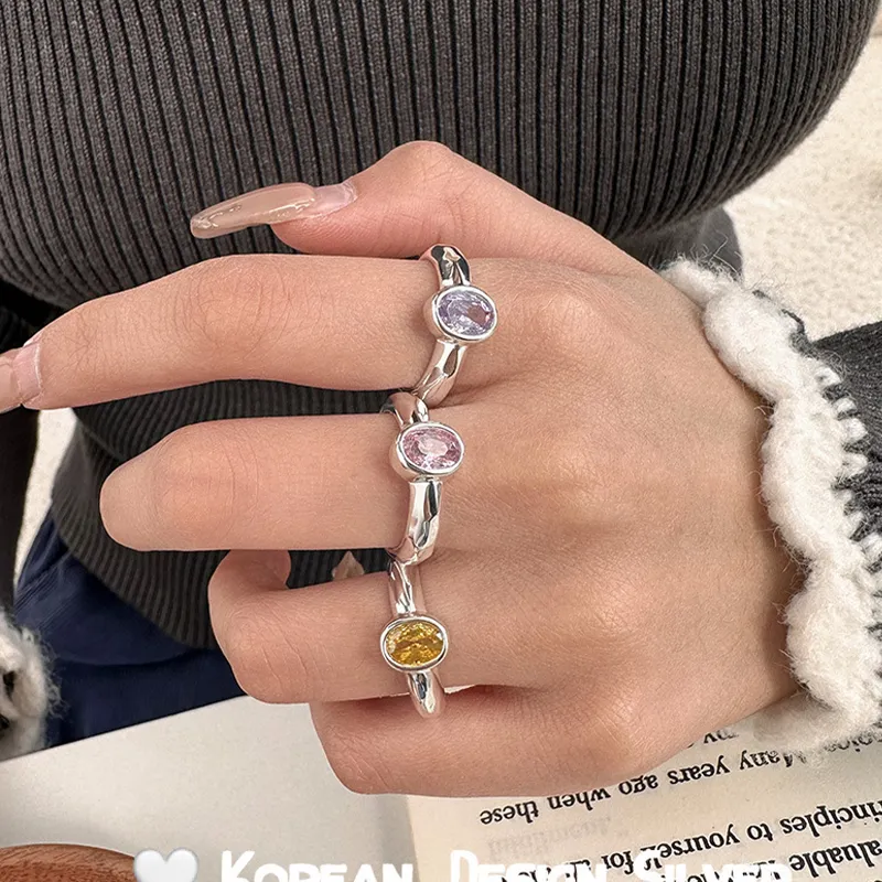 KwOnline S925 Silver Rings Women's-3