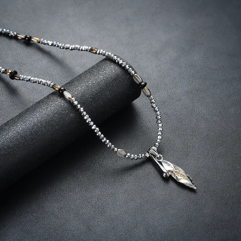 KwOnline Titanium Steel Necklaces Unisex-1