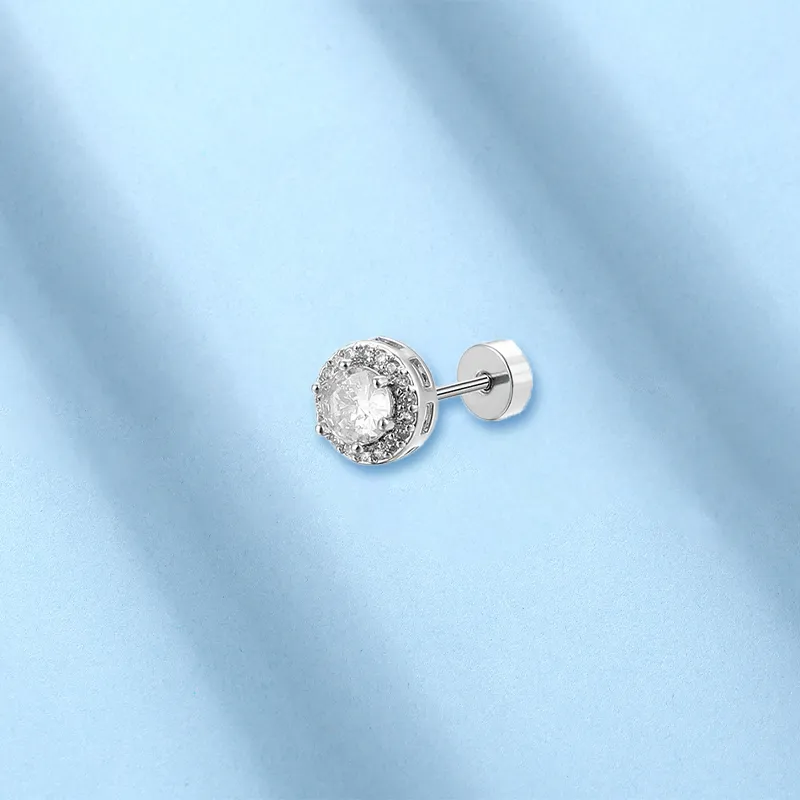 KwOnline Copper Stud Earrings Women's-6