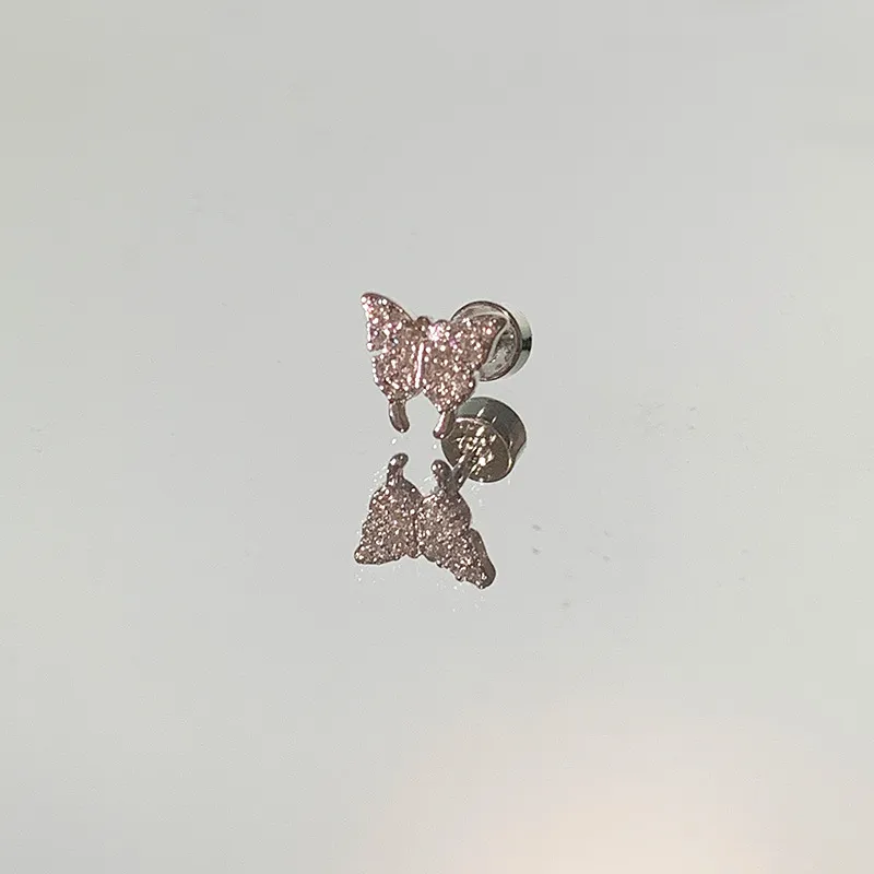 KwOnline Titanium Steel Stud Earrings Women's-9