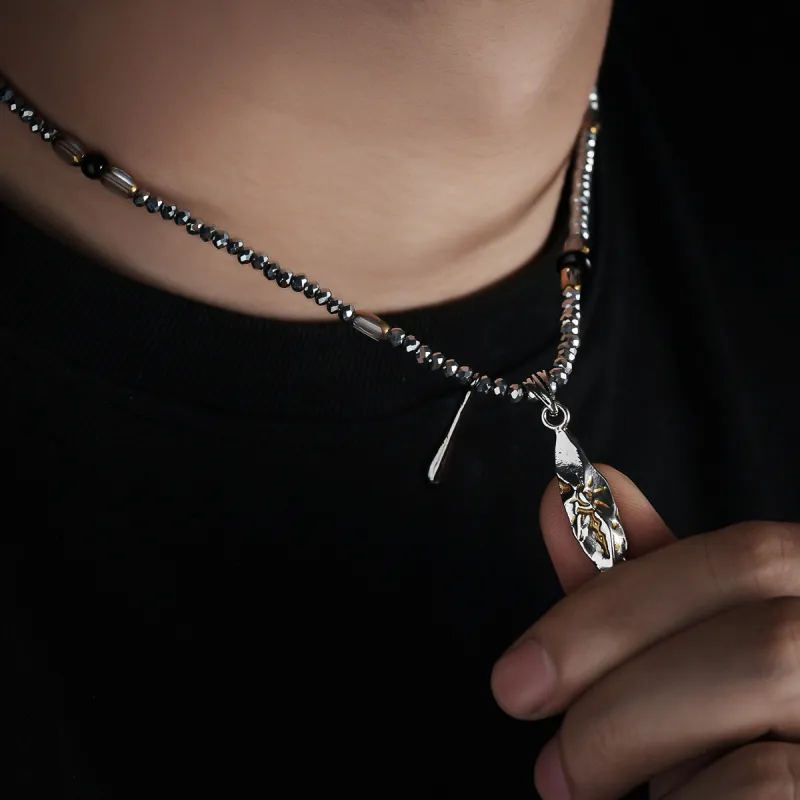 KwOnline Titanium Steel Necklaces Unisex-4
