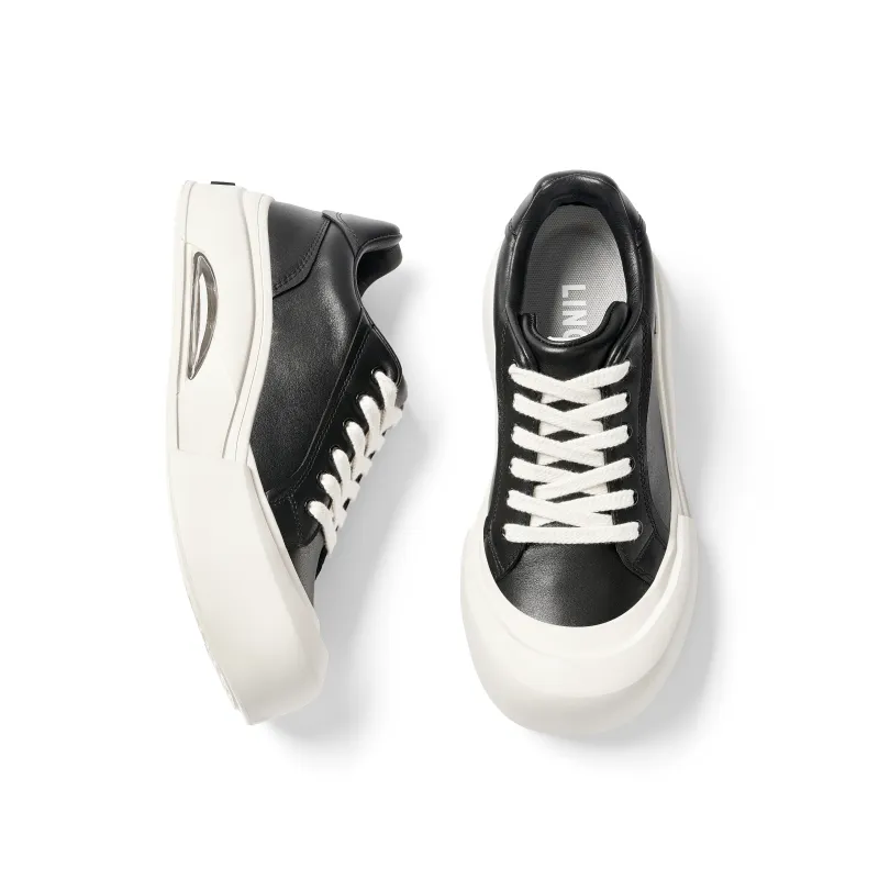 LINGMO LINGMO Lightweight Low Top Skateboard Shoes Men's-1