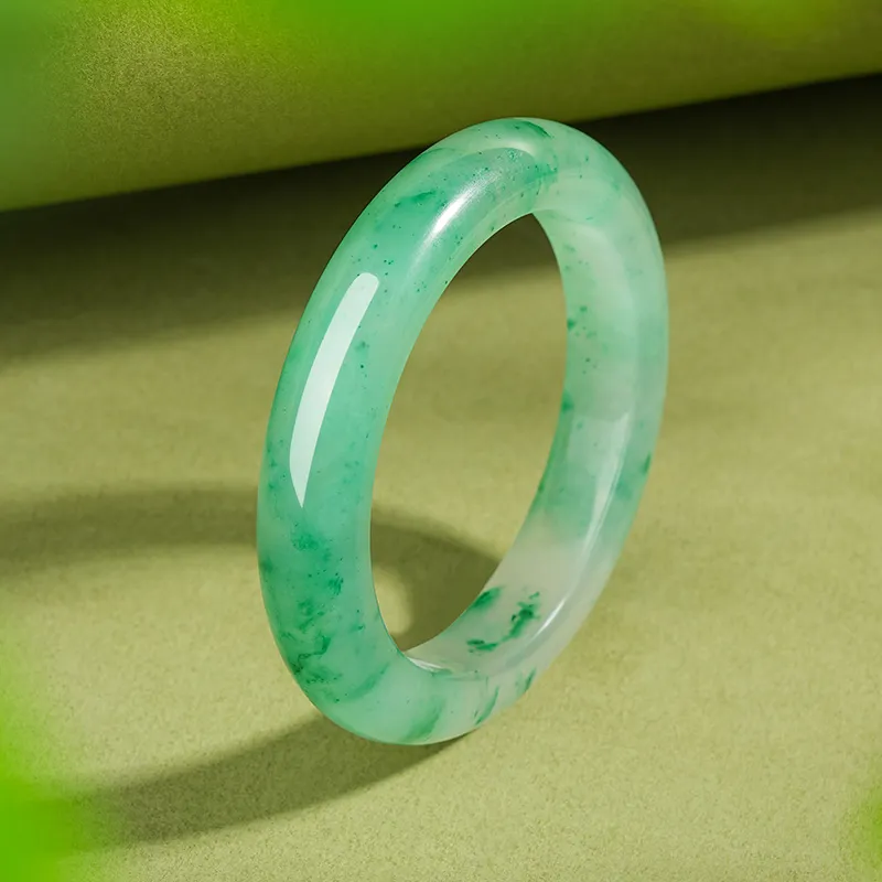 ZHANGKAKA Dulong Jade Bangles Women's-1