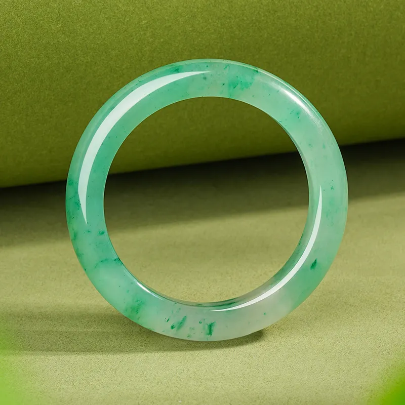 ZHANGKAKA Dulong Jade Bangles Women's-3