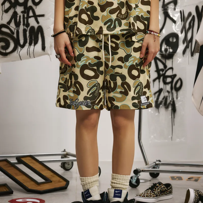 Eusoueu Basketball Shorts Unisex-11
