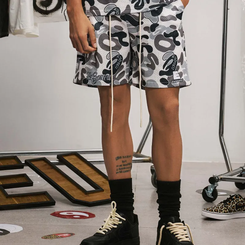 Eusoueu Basketball Shorts Unisex-3