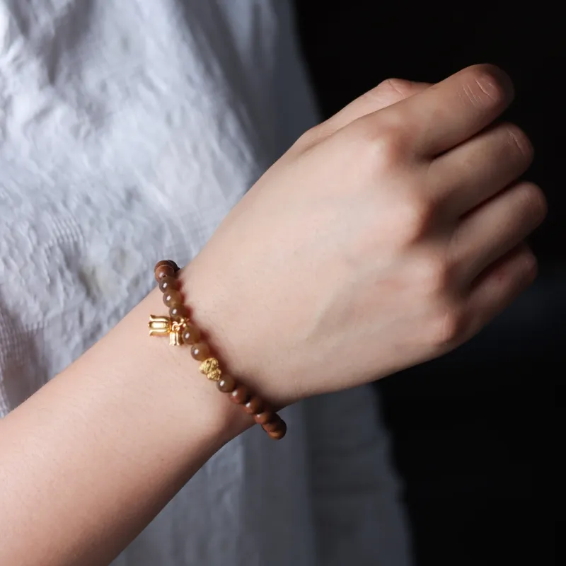 TIANTAISHAN Laoshan Sandalwood Bracelets Unisex-4