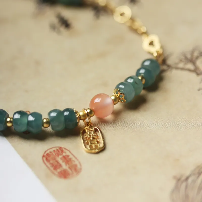 TIANTAISHAN Glutinous Jade Jadeite Bracelets Unisex-4