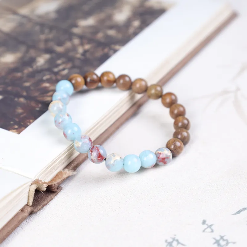 TIANTAISHAN Green Sandalwood Bracelets Unisex-5