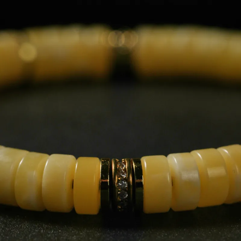 TIANTAISHAN Resin Bracelets Unisex-5