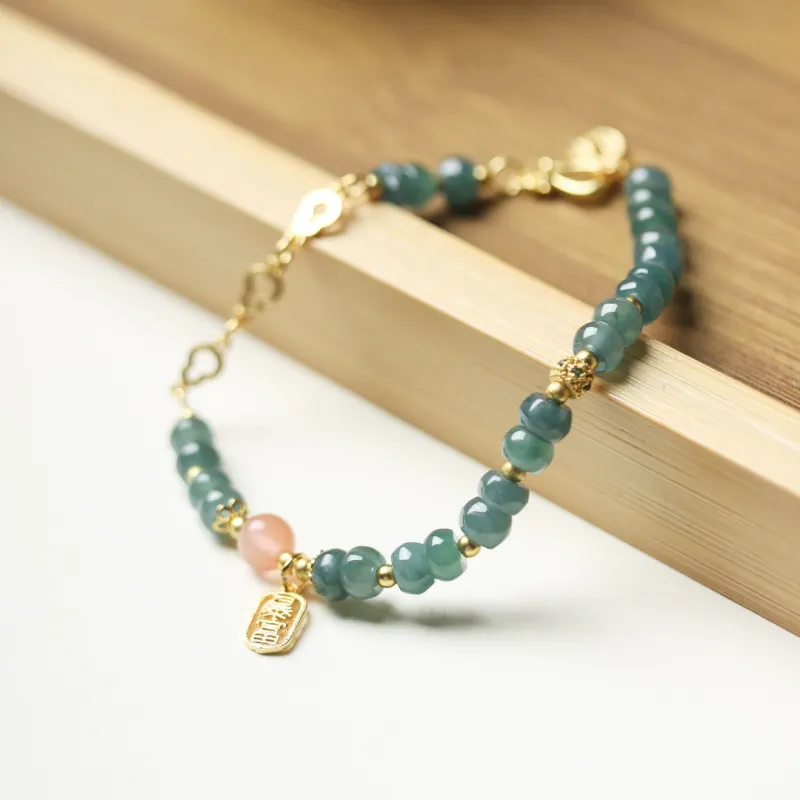 TIANTAISHAN Glutinous Jade Jadeite Bracelets Unisex-1