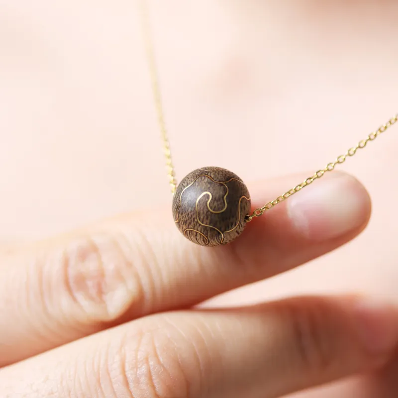 TIANTAISHAN Agarwood Necklaces Unisex-1