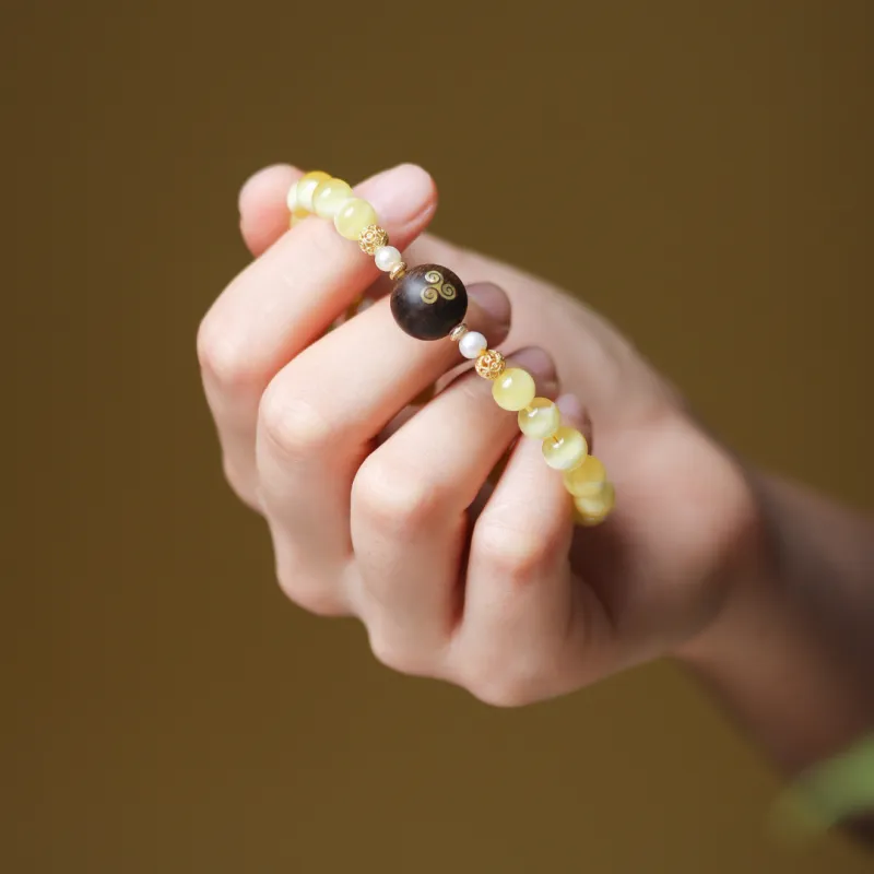 TIANTAISHAN Beeswax Bracelets Unisex-2