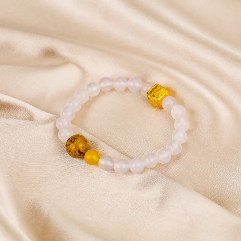 TIANTAISHAN Natural Agate Bracelets Unisex-1