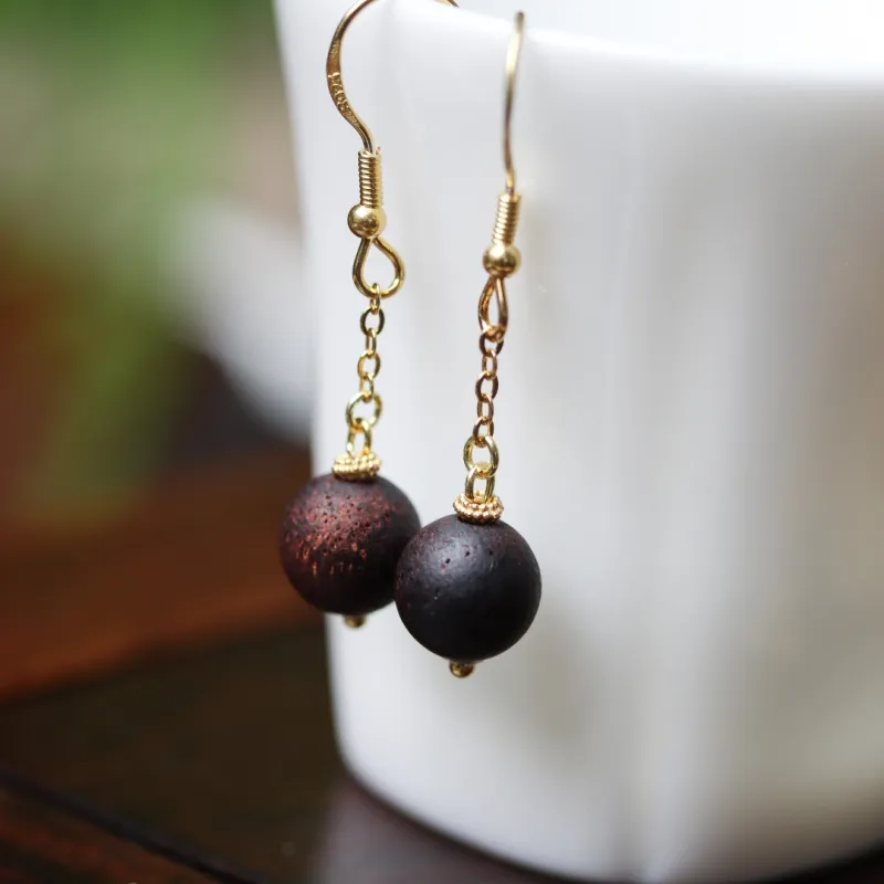 TIANTAISHAN Agarrattan Earrings Unisex-1