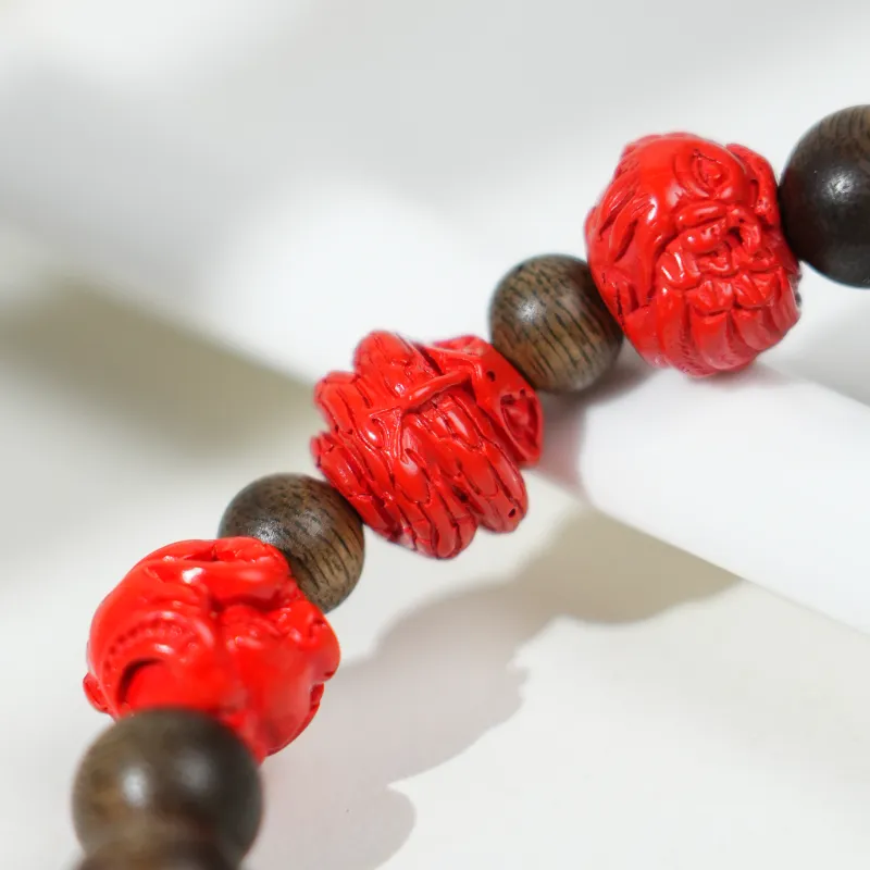 TIANTAISHAN Fragrance Agarwood Bracelets Unisex-6