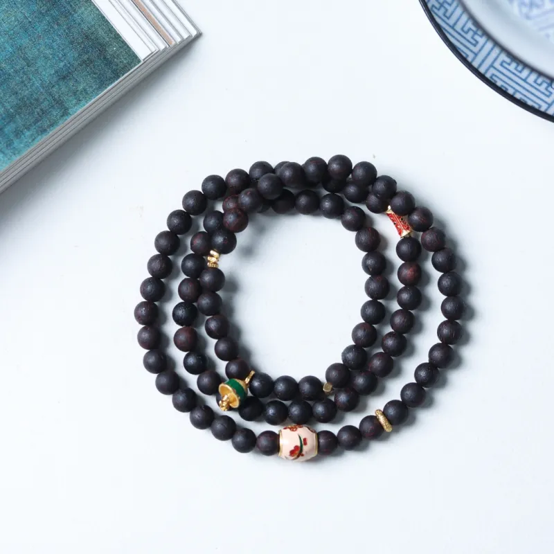 TIANTAISHAN Agarrattan Wooden Bracelets Unisex-1