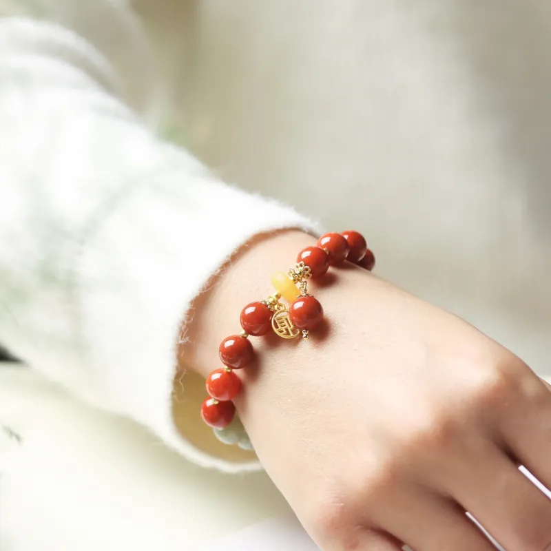 TIANTAISHAN Hetian Jade Bracelets Pale Greenish White Jade Unisex-6