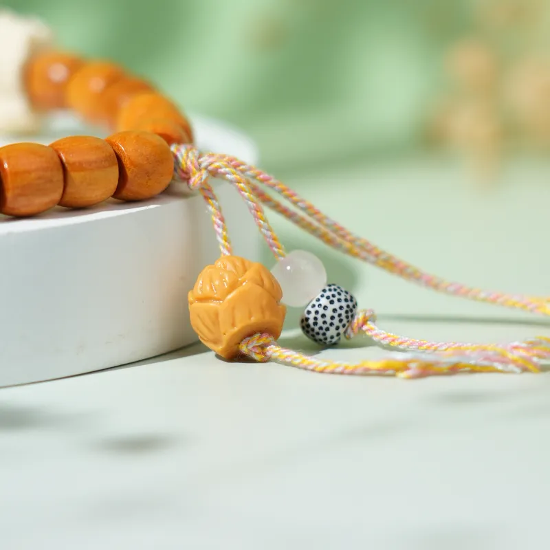 TIANTAISHAN Barbie Sandalwood Wooden Bracelets Unisex-3