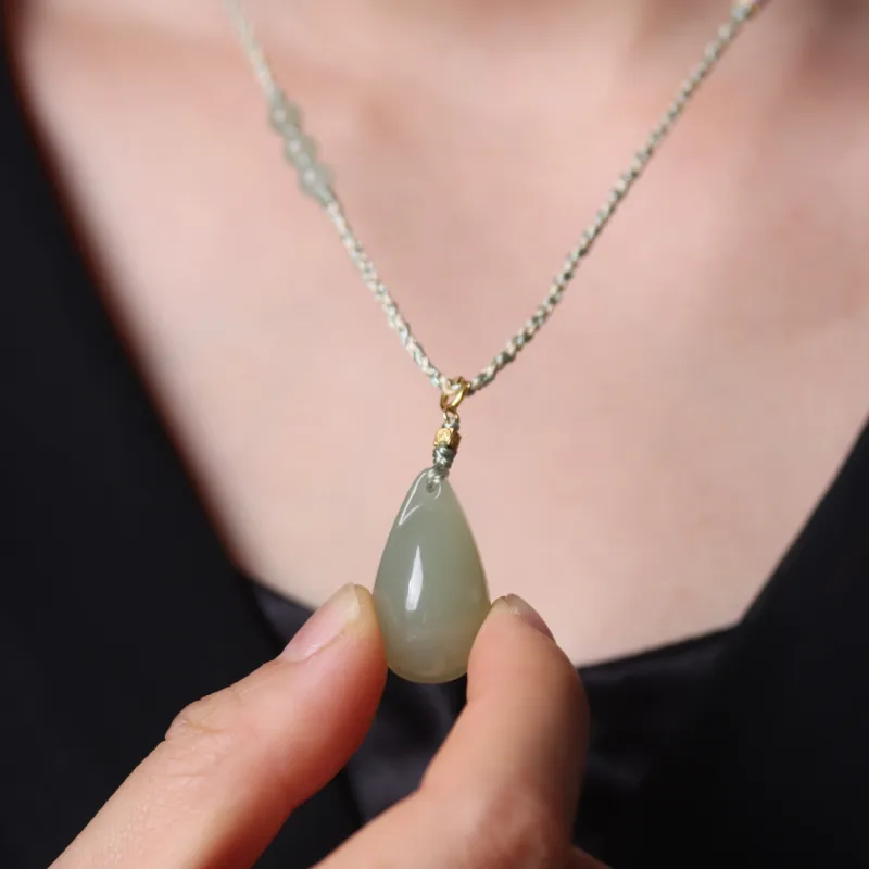 TIANTAISHAN Pendants Green Jade Unisex-7
