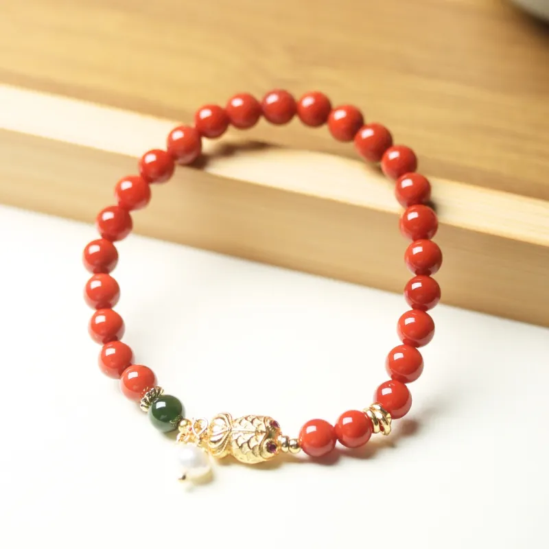 TIANTAISHAN Agate Bracelets Unisex-1