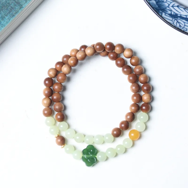 TIANTAISHAN Bracelets Yellow Jade Unisex-4