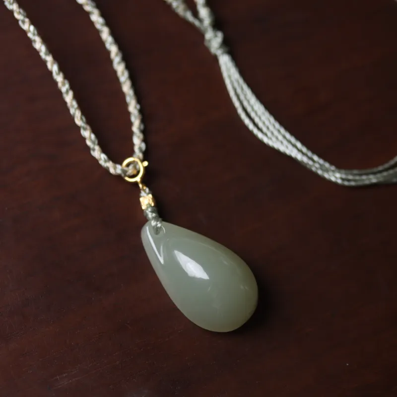 TIANTAISHAN Pendants Green Jade Unisex-2