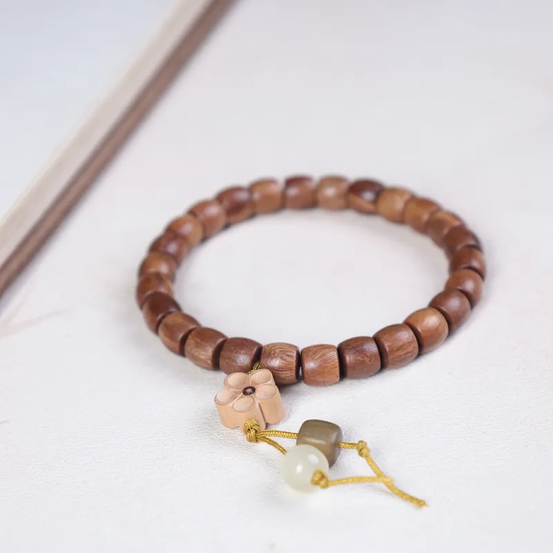 TIANTAISHAN Green Sandalwood Bracelets Unisex-14