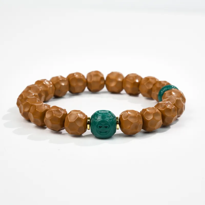 TIANTAISHAN Monkey Head Walnut Bracelets Unisex-4
