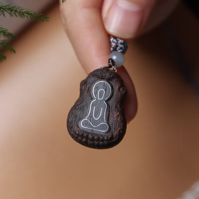 TIANTAISHAN Agarwood Necklaces Unisex-3