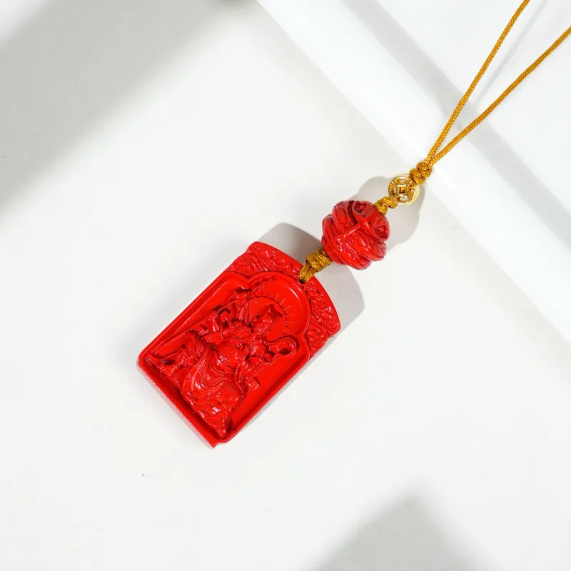 TIANTAISHAN Cinnabar Ornaments Unisex-3