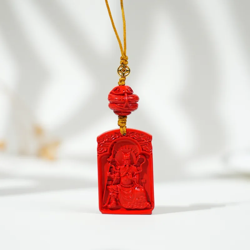 TIANTAISHAN Cinnabar Ornaments Unisex-1
