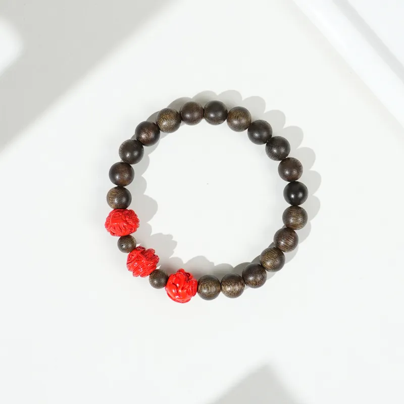 TIANTAISHAN Fragrance Agarwood Bracelets Unisex-2