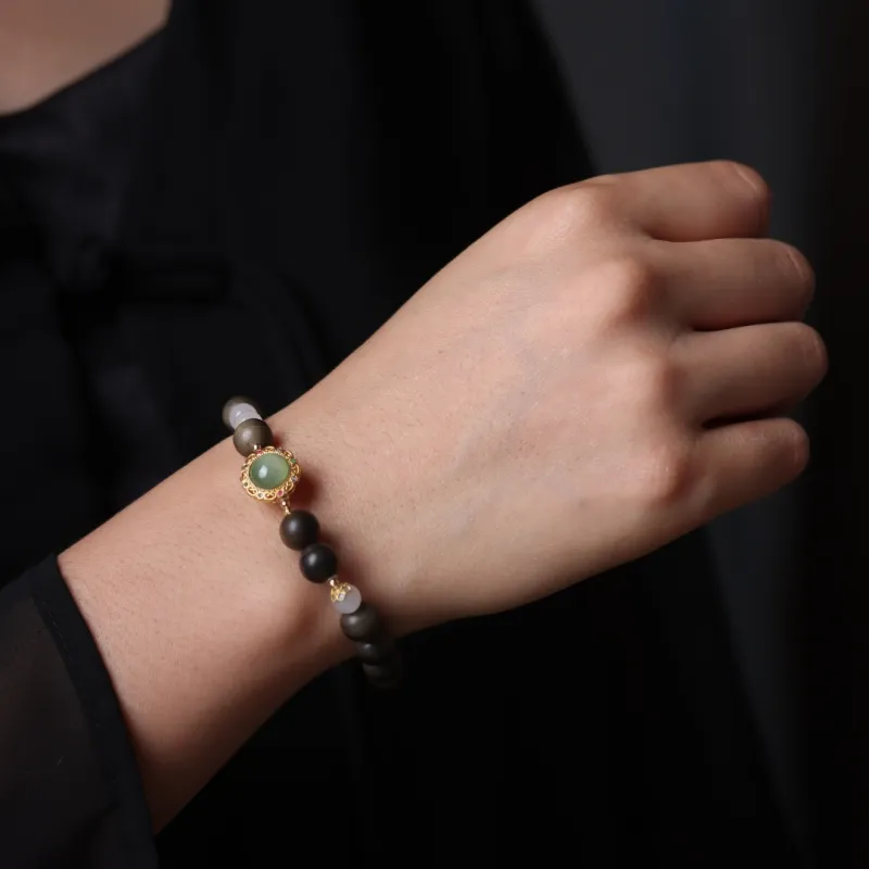 TIANTAISHAN Laoshan Sandalwood Wooden Bracelets Unisex-5
