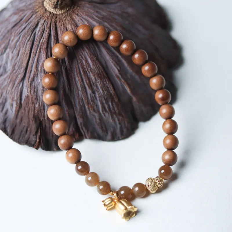 TIANTAISHAN Laoshan Sandalwood Bracelets Unisex-1