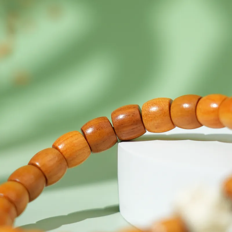 TIANTAISHAN Barbie Sandalwood Wooden Bracelets Unisex-4