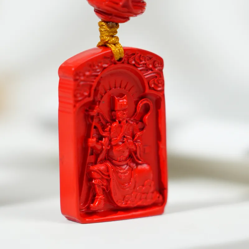 TIANTAISHAN Cinnabar Ornaments Unisex-5