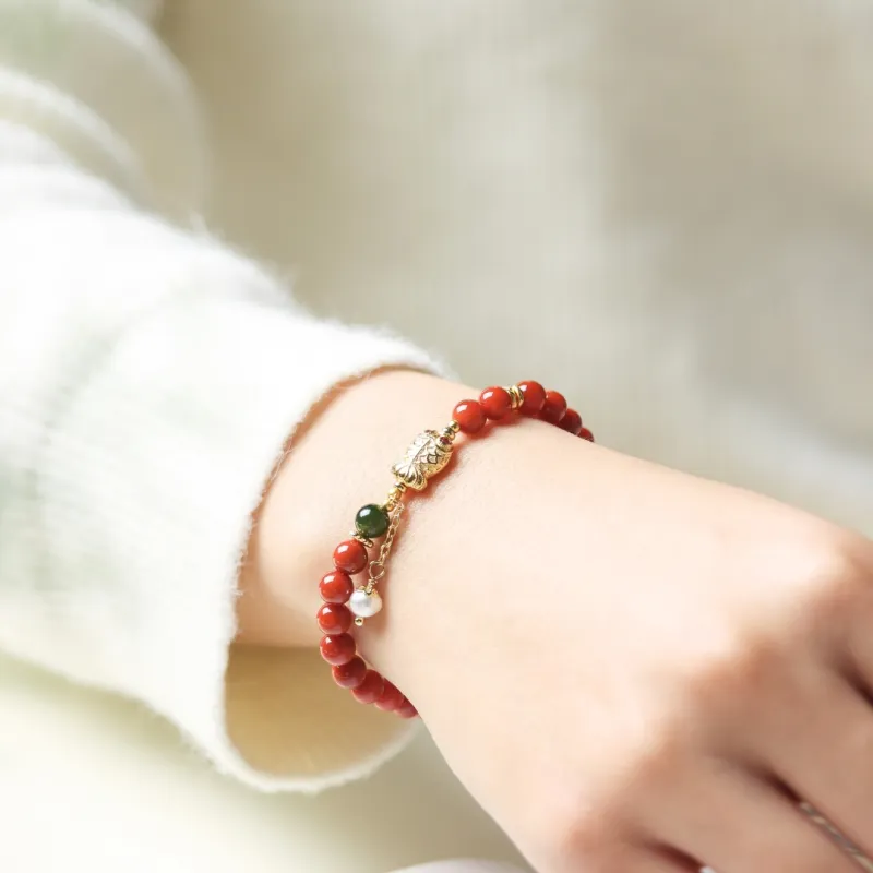 TIANTAISHAN Agate Bracelets Unisex-6