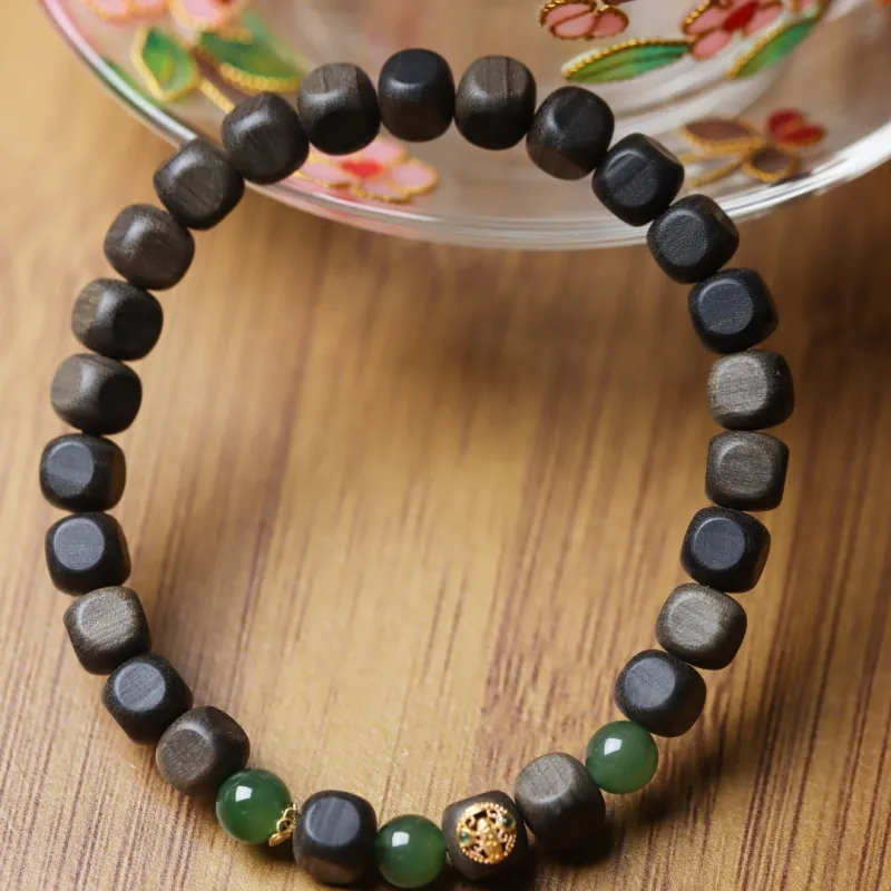 TIANTAISHAN Laoshan Sandalwood Bracelets Unisex-3