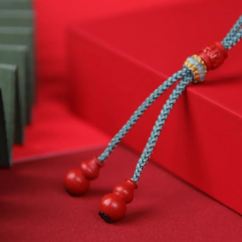 TIANTAISHAN Cinnabar Jade Ornaments Unisex-7
