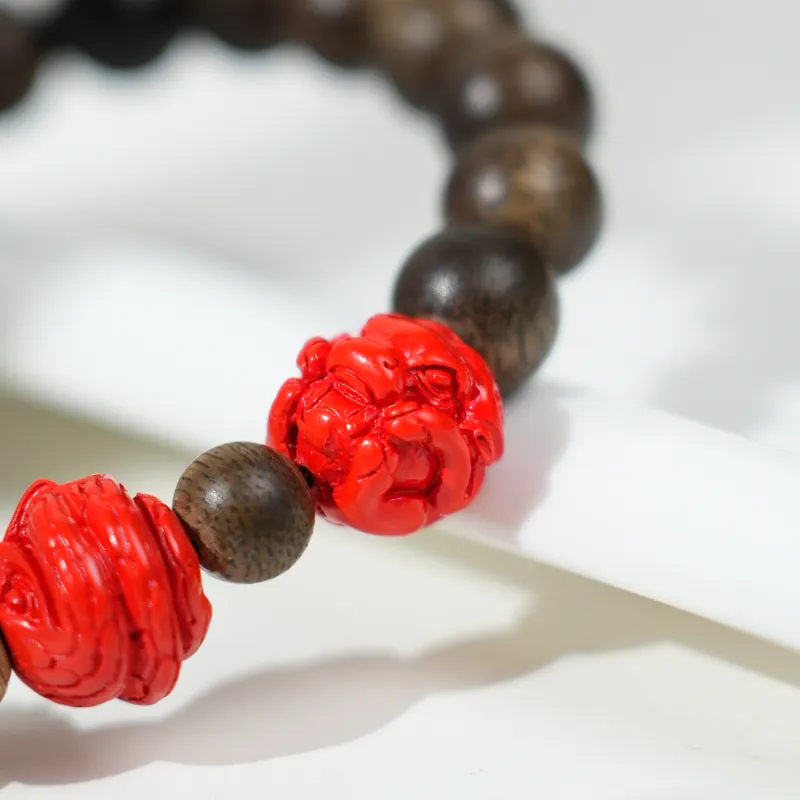 TIANTAISHAN Fragrance Agarwood Bracelets Unisex-1