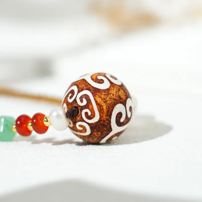 TIANTAISHAN Agate Necklaces Unisex-5
